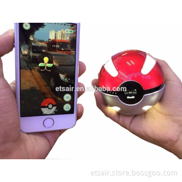 2016 New Factory Manufacturer Real 6000mah Magic Ball Cartoon Pokemon Power Bank